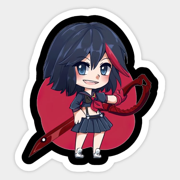 Ryuko Matoi Kill La Kill Sticker by ThomaneJohnson